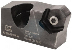 Kennametal - HN.J/XNGJ Insert Style, Indexable Milling Cartridge - KCMS Toolholder Style, Compatible with Face Mills, Series KCMS - Industrial Tool & Supply