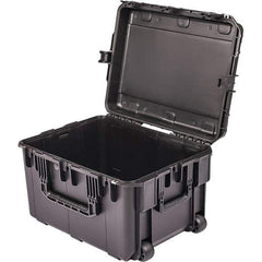 SKB Corporation - 19-1/2" Wide x 15-5/8" High, Clamshell Hard Case - Black, Polystyrene - Industrial Tool & Supply