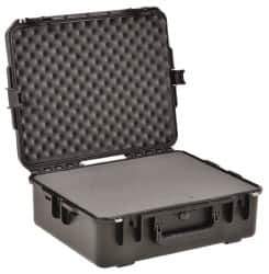 SKB Corporation - 17" Wide x 10-1/2" High, Molded Case - Black, Polypropylene - Industrial Tool & Supply