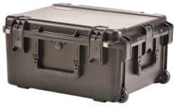 SKB Corporation - 17" Wide x 10-1/2" High, Molded Case - Black, Polypropylene - Industrial Tool & Supply
