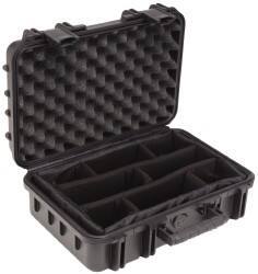 SKB Corporation - 10" Wide x 5-1/2" High, Molded Case - Black, Polypropylene - Industrial Tool & Supply