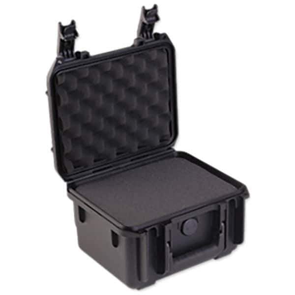 SKB Corporation - 9-1/2" Wide x 6-1/8" High, Clamshell Hard Case - Black, Polystyrene - Industrial Tool & Supply