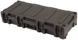 SKB Corporation - 18" Wide x 8" High, Roto Case - Black, Polypropylene - Industrial Tool & Supply
