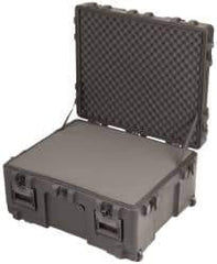 SKB Corporation - 25" Wide x 15" High, Roto Case - Black, Polypropylene - Industrial Tool & Supply