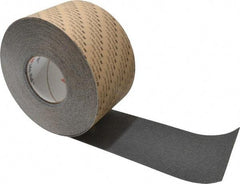 3M - Gray Solid Color Anti-Slip Vinyl Tape - 4" Wide x 60' Long - Industrial Tool & Supply