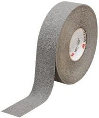 3M - Gray Solid Color Anti-Slip Vinyl Tape - 2" Wide x 60' Long - Industrial Tool & Supply