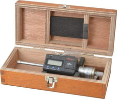 Mitutoyo - 0.35" to 0.425", IP65, TiN Finish, Electronic Inside Micrometer - 0.00005" Resolution, 0.0001" Accuracy - Industrial Tool & Supply