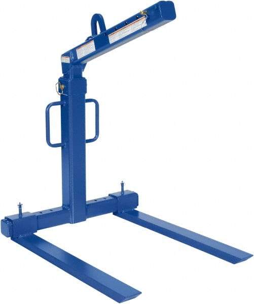 Vestil - 4,000 Lb Capacity Overhead Load Lifter - 43" Long x 4" Wide - Industrial Tool & Supply