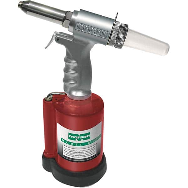 Marson - Air Riveters Riveter Type: Pneudraulic Riveter Open End Rivet Capacity: 1/4 - Industrial Tool & Supply