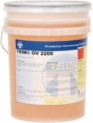 Master Fluid Solutions - Trim OV 2200, 5 Gal Pail Cutting & Grinding Fluid - Straight Oil, For Thread Rolling - Industrial Tool & Supply
