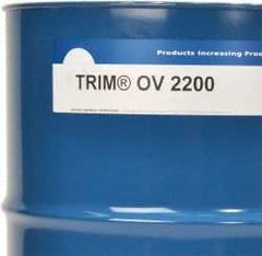 Master Fluid Solutions - Trim OV 2200, 54 Gal Drum Cutting & Grinding Fluid - Straight Oil, For Thread Rolling - Industrial Tool & Supply