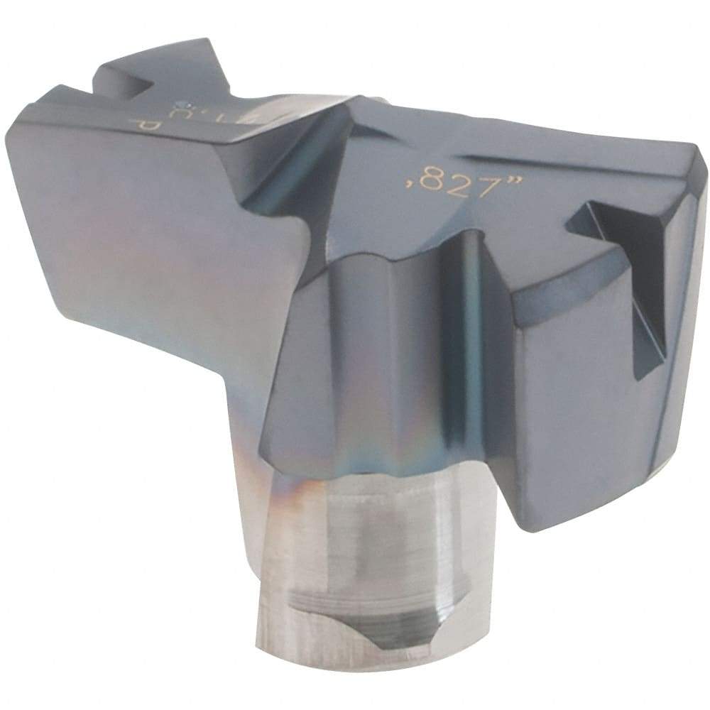 Iscar - Series FCP, 0.827" Diam Grade IC908 Replaceable Drill Tip - Carbide, TiAlN Finish, 21 Seat Size, Through Coolant - Industrial Tool & Supply