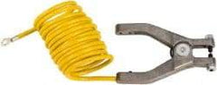 Justrite - Drum Bondwires End Style: Hand Clamp + " Terminal Length (Feet): 10.00 - Industrial Tool & Supply