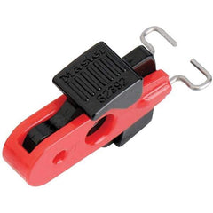 Master Lock - Electrical Equipment Lockouts Type: Universal Miniature Circuit Breaker Maximum Cord Diameter (Decimal Inch): 9/32 - Industrial Tool & Supply