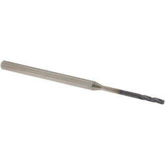 OSG - 1.6mm 140° 3-Flute Solid Carbide Extra Length Drill Bit - Industrial Tool & Supply