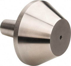 Riten - 5MT Taper, 1-1/2 to 2-3/4" Point Diam, Hardened Tool Steel Lathe Bull Nose Point - 1-5/8" OAL - Industrial Tool & Supply