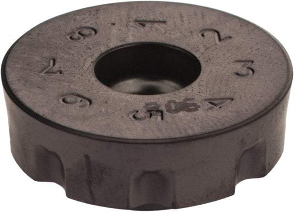 Iscar - RCMW2005 T Grade IC908 Carbide Milling Insert - TiAlN Finish, 0.2165" Thick, 20mm Inscribed Circle - Industrial Tool & Supply