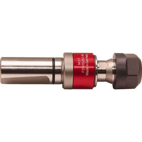 Emuge - 25mm Straight Shank Diam Tension & Compression Tapping Chuck - M4 Min Tap Capacity, 73mm Projection, Through Coolant - Exact Industrial Supply