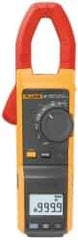 Fluke - 381, CAT IV, CAT III, Digital True RMS Clamp Meter with 1.3386" Clamp On Jaws - 1000 VAC/VDC, 999.9 AC/DC Amps, Measures Voltage, Current - Industrial Tool & Supply