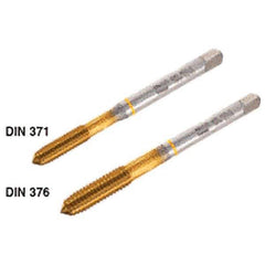 Iscar - M6x1.00 Metric Coarse 6HX Thread Forming Tap - High Speed Steel, 80mm OAL, 17mm Thread Length, Right Hand Thread, Series TP11 - Exact Industrial Supply