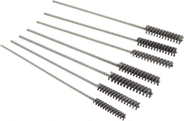 Brush Research Mfg. - 1/4" Bore Diam, 240 Grit, Silicon Carbide Flexible Hone - Industrial Tool & Supply