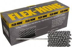 Brush Research Mfg. - 7" to 7-1/2" Bore Diam, 320 Grit, Boron Carbide Flexible Hone - Extra Fine, 17-1/2" OAL - Industrial Tool & Supply