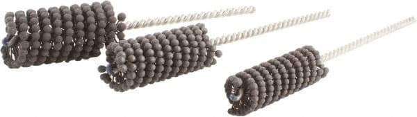 Brush Research Mfg. - 0.866" to 1.378" Bore Diam, 240 Grit, Silicon Carbide Flexible Hone - Industrial Tool & Supply