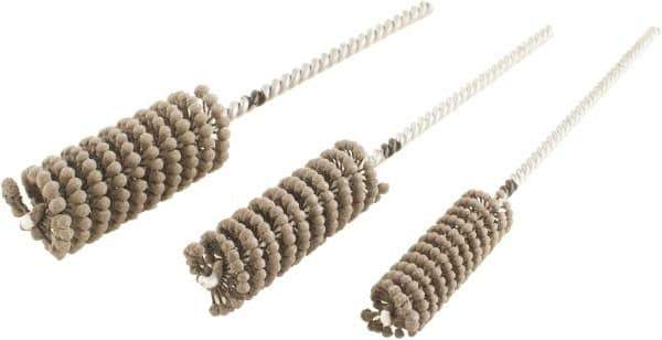 Brush Research Mfg. - 29mm Bore Diam, 320 Grit, Aluminum Oxide Flexible Hone - Industrial Tool & Supply