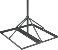 Video Mount - Security Camera Non-Penetrating Roof Mount - 60" Long, Dark Gray - Industrial Tool & Supply