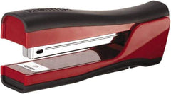 Stanley Bostitch - 20 Sheet Full Strip Desktop Stapler - Red - Industrial Tool & Supply