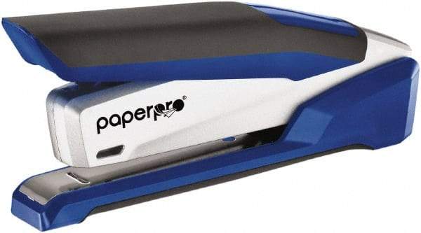 PaperPro - 28 Sheet Full Strip Desktop Stapler - Red & Silver - Industrial Tool & Supply