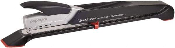 PaperPro - 25 Sheet Full Strip Desktop Stapler - Black/Silver - Industrial Tool & Supply