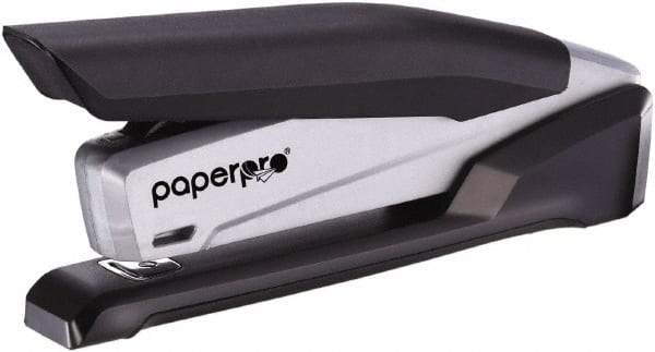 PaperPro - 20 Sheet Full Strip Desktop Stapler - Gray - Industrial Tool & Supply