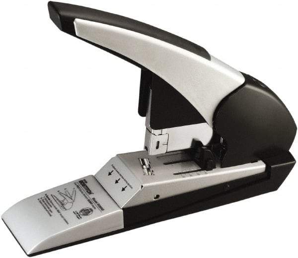 Stanley Bostitch - 180 Sheet Full Strip Desktop Stapler - Silver/Black - Industrial Tool & Supply