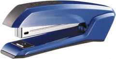 Stanley Bostitch - 20 Sheet Full Strip Desktop Stapler - Ice Blue - Industrial Tool & Supply