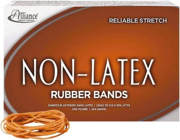 Alliance - 4" Circumference, 1/16" Wide, Light-Duty Band Rubber Band Strapping - 1,440 Pieces - Industrial Tool & Supply