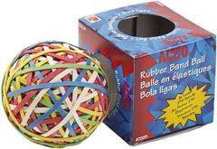 ACCO - 1" Circumference, 1/8" Wide, Light-Duty Band Rubber Band Strapping - 250 Pieces - Industrial Tool & Supply