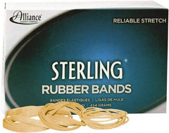 Alliance - 3" Circumference, 1/4" Wide, Ergonomic Rubber Band Strapping - 600 Pieces - Industrial Tool & Supply