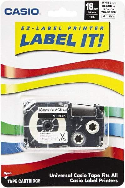 Casio - Handheld Electronic Labeling Tool - 5" Wide x 7-1/2" Long - Industrial Tool & Supply