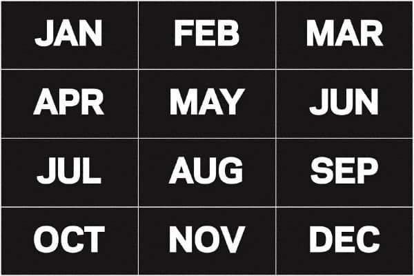 MasterVision - 2" Long x 1" Wide x 1/8" Thick Flexible Magnetic Strip - 147.47 Lb Max Pull Force, Adhesive Back, Black - Industrial Tool & Supply