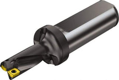 Sandvik Coromant - 116mm Max Drill Depth, 2xD, 55mm Diam, Indexable Insert Drill - 2 Inserts, 40mm Shank Diam, Flange Shank - Industrial Tool & Supply