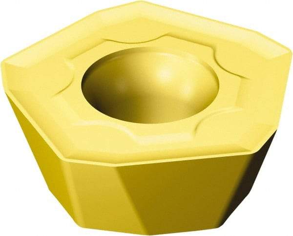 Sandvik Coromant - 419R1405 MM Grade 2040 Carbide Milling Insert - TiCN/Al2O3/TiN Finish, 5.56mm Thick, 14mm Inscribed Circle, 0.8mm Corner Radius - Industrial Tool & Supply