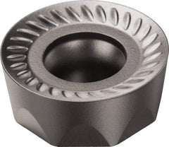 Sandvik Coromant - RCKT1606M0 WM Grade H10F Carbide Milling Insert - Uncoated, 6.35mm Thick, 16mm Inscribed Circle, 8mm Corner Radius - Industrial Tool & Supply