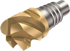 Sandvik Coromant - 316..HM. P Grade 1030 Carbide End Milling Tip Insert - TiAlN Finish, 4 Flutes, 16mm Cutting Diam, 8.5mm Depth of Cut, 18.7mm Extension, 0.079" Cnr Rad, 50° Helix - Industrial Tool & Supply