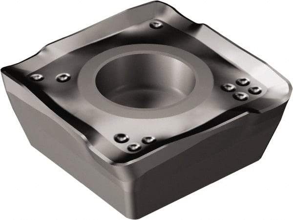 Sandvik Coromant - 490R08T308 KM Grade 3040 Carbide Milling Insert - TiCN/Al2O3 Finish, 3.3mm Thick, 8.5mm Inscribed Circle, 0.8mm Corner Radius - Industrial Tool & Supply
