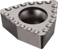Sandvik Coromant - WCMX6 51 Grade H13A Carbide Indexable Drill Insert - Uncoated, Trigon, 3/8" Inscribed Circle - Industrial Tool & Supply