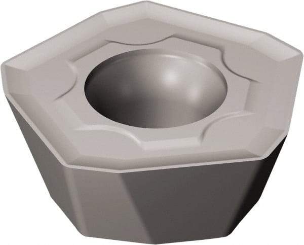 Sandvik Coromant - 419R1405 MM Grade 1010 Carbide Milling Insert - TiAlN2 Finish, 5.47mm Thick, 13.5mm Inscribed Circle, 0.8mm Corner Radius - Industrial Tool & Supply