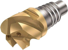 Sandvik Coromant - 31625HM Straight Grade 1030 Carbide High Feed Milling Tip Insert - TiAlN Finish, 5 Flutes, 25mm Cutting Diam, 13mm Depth of Cut, 0.1181" Cnr Rad, 50° Helix - Industrial Tool & Supply