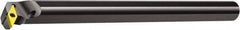 Sandvik Coromant - 1.2402" Min Bore Diam, 12" OAL, 1" Shank Diam, A..SVUBR/L Indexable Boring Bar - Screw-On Holding Method - Industrial Tool & Supply