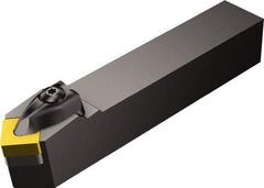 Sandvik Coromant - DSDN, Neutral Cut, 45° Lead Angle, 3/4" Shank Height x 3/4" Shank Width, Negative Rake Indexable Turning Toolholder - 4-1/2" OAL, SNMG 12 04 08 Insert Compatibility, Series T-Max P - Industrial Tool & Supply